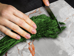 Chopping Board - Induction Cooktop Cover - Glass Cutting Board D22 Marbles 2 Series: Glossy slab marble texture