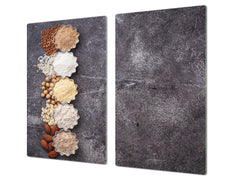 Tapa de vitrocerámica 60D09: Tipos de harina