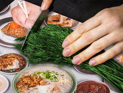 Tempered GLASS Cutting Board 60D16: Indian feast