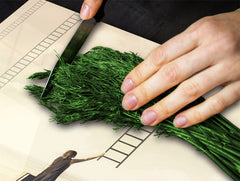 Glass stove top 60D19: Ladders to heaven