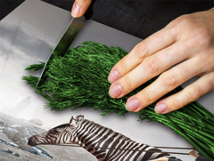 Glass Pastry Board 60D18: Stop over the precipice 2