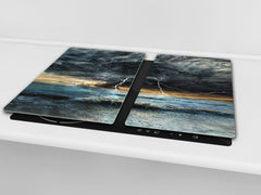 Arbeitsplattenschoner und Nudelbrett 60D08: Storm