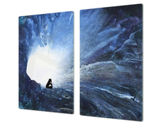 Glass Pastry Board 60D18: Sea of thoughts