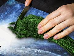 Glass Pastry Board 60D18: Sea of thoughts