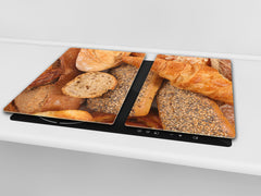 Tapa de placa de cocción 60D09: Croissant francés