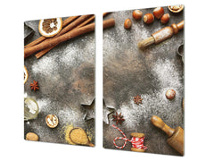 TEMPERED GLASS CHOPPING BOARD 60D13: Baking cookies
