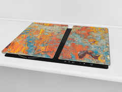 TEMPERED GLASS CHOPPING BOARD – Glass Cutting Board and Worktop Saver D26 Textures and tiles 2 Series: Concrete wall color panorama