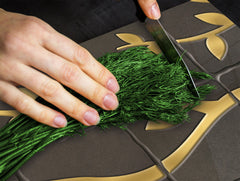 KITCHEN BOARD & Induction Cooktop Cover – Glass Pastry Board D25 Textures and tiles 1 Series: Golden branches on a dark background