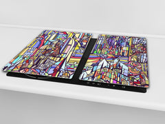 Glaskochfeld 60D19: Buntglas 2