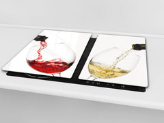 Induktionskochfeldabdeckung 60D04: Französische Weine 3