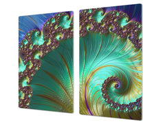 Glass stove top 60D19: Space vortex