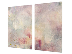 UNIQUE Tempered GLASS Kitchen Board 60D05A: Painting on canvas 1