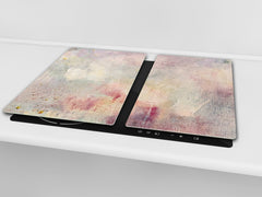 UNIQUE Tempered GLASS Kitchen Board 60D05A: Painting on canvas 1