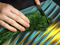 Copy of UNIQUE Tempered GLASS Kitchen Board –Scratch Resistant Glass Cutting Board –Glass Countertop MEASURES: SINGLE: 60 x 52 cm (23,62” x 20,47”); DOUBLE: 30 x 52 cm (11,81” x 20,47”); D29 Colourful Variety Series: Blue abstract composition