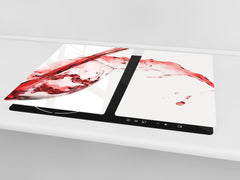 Chopping Board - Induction Cooktop Cover D04 Drinks Series: wine 11