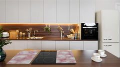 UNIQUE Tempered GLASS Kitchen Board –Scratch Resistant Glass Cutting Board –Glass Countertop MEASURES: SINGLE: 60 x 52 cm (23,62” x 20,47”); DOUBLE: 30 x 52 cm (11,81” x 20,47”); D29 Colourful Variety Series: Gems close-up