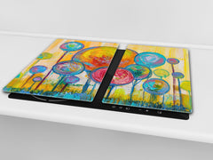 Glass Pastry Board 60D18: Children's picture