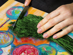 Glass Pastry Board 60D18: Children's picture