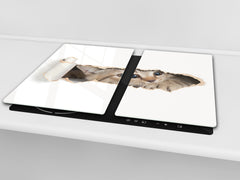 Schneidebrett aus gehärtetem Glas 60D01: Kätzchen 2