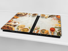Induction Cooktop Cover Kitchen Board 60D03B: Colorful spices 2