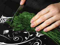 Induction Cooktop cover 60D06A: Flowers theme 2