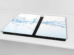 Tempered GLASS Cutting Board 60D10: Drops of water 3