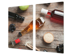 Tempered GLASS Cutting Board 60D16: Vinegar