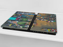 Worktop saver and Pastry Board 60D08: Asian boats