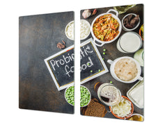 Tempered GLASS Cutting Board 60D16: Healthy food 2