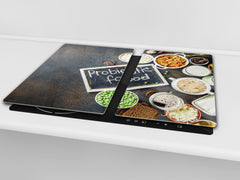 Tempered GLASS Cutting Board 60D16: Healthy food 2
