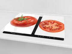 KITCHEN BOARD & Induction Cooktop Cover D07 Fruits and vegetables: Tomatoes 1