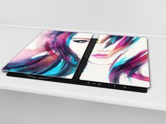 Glass stove top 60D19: Woman 11