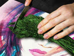 Glass stove top 60D19: Woman 11