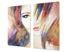 Glass stove top 60D19: Woman 10