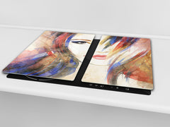 Glass stove top 60D19: Woman 10