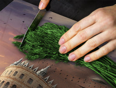 Glass Pastry Board 60D18: Crooked palace