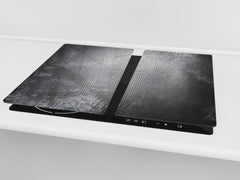 Tempered GLASS Kitchen Board – Impact & Scratch Resistant D10B Textures Series B: Concrete