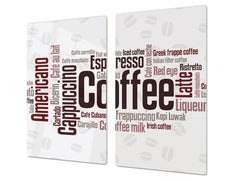 Induktionskochfeldabdeckung 60D17: Kaffeesorten