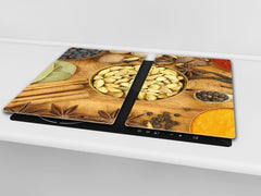 Glass Kitchen Board 60D03A: Spices. 4