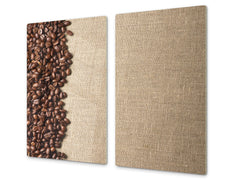 KITCHEN BOARD & Induction Cooktop Cover D05 Coffee Series: Coffee 144