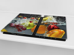 Worktop saver and Pastry Board 60D02: Fruit in water