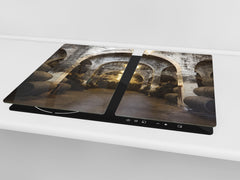 Chopping Board - Induction Cooktop Cover D04 Drinks Series: wine 27