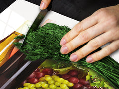 Chopping Board - Induction Cooktop Cover D04 Drinks Series: Wine 21