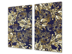 Planche de cuisine en verre trempé D13 Série D'art: Décoration 3