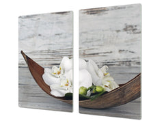 Induktionskochfeldabdeckung 60D06A: Orchidee 2