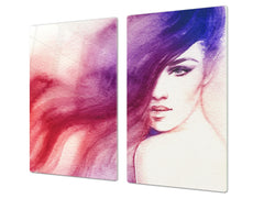 Resistant Glass Cutting Board 60D05B: Woman 3