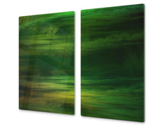 Tempered GLASS Cutting Board D01 Abstract Series: Texture 37