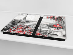 Resistant Glass Cutting Board 60D05B: Paris 2
