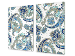 Chopping Board - Induction Cooktop Cover D14 Patterns and Mandalas Series: Drawing 87