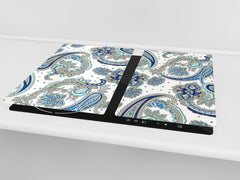 Chopping Board - Induction Cooktop Cover D14 Patterns and Mandalas Series: Drawing 87